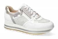 chaussure mephisto lacets panthea blanc